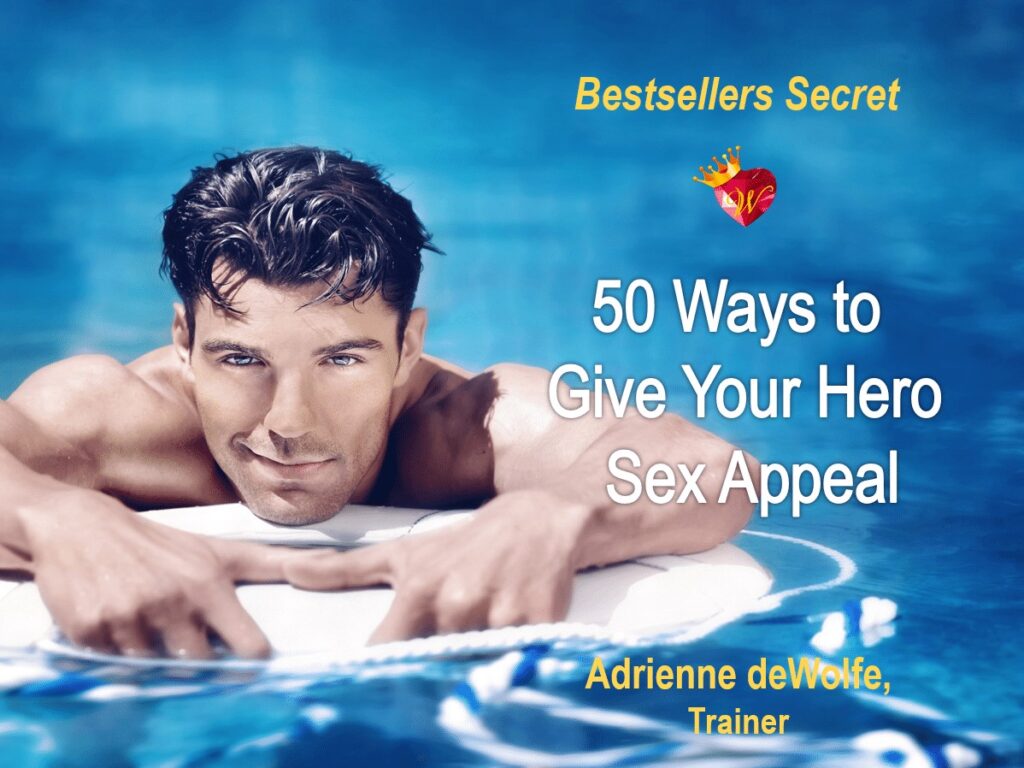 Writing Romantic tension? Learn how to write sexy heroes and sizzling seductions for your love stories. Online video courses, taught by a #1 bestselling, award-winning Romance author.